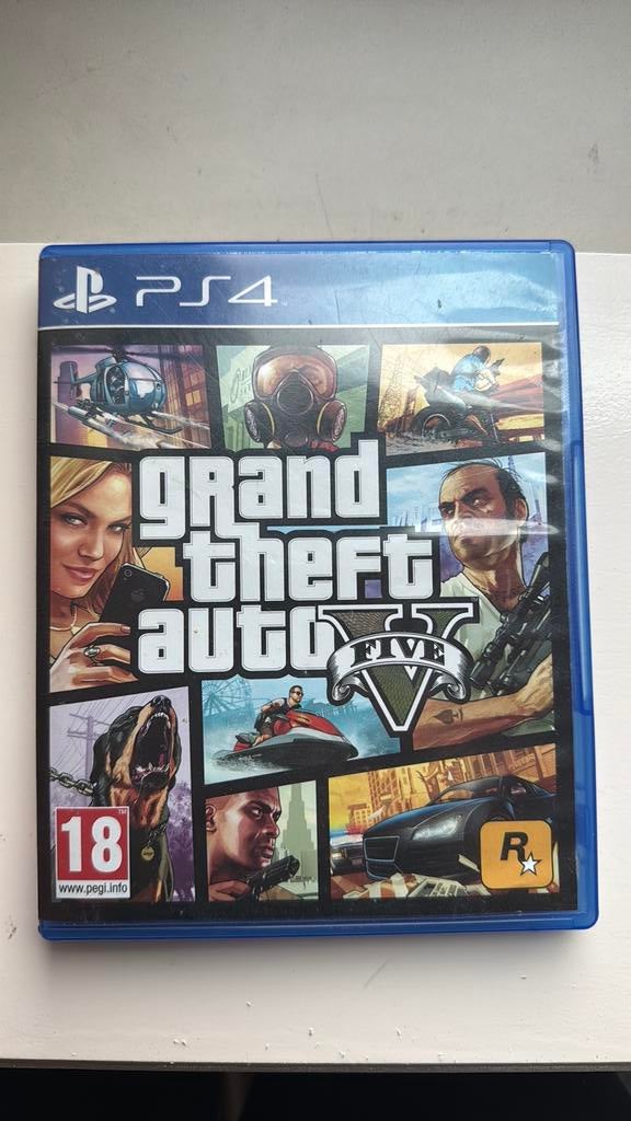 GTA V PS4, Spelcomputers en Games, Games | Sony PlayStation 4, Avontuur en Actie, Vanaf 18 jaar, 1 speler, Ophalen of Verzenden