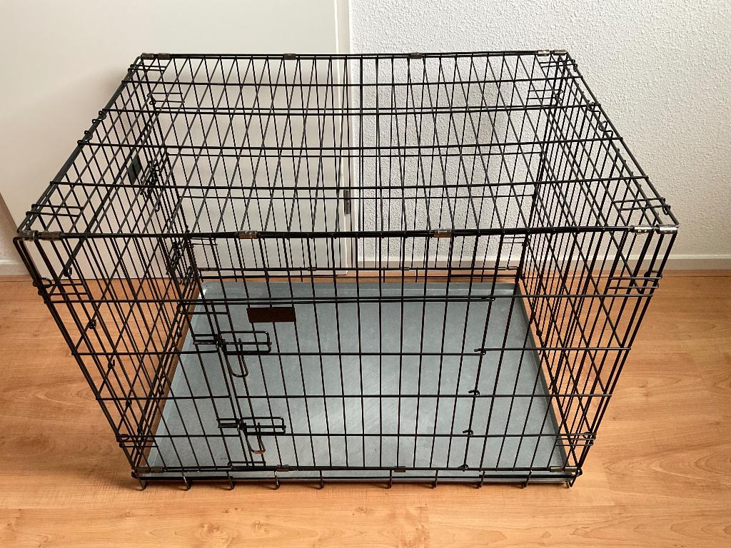 Bench zwart 87x59x66, Ophalen