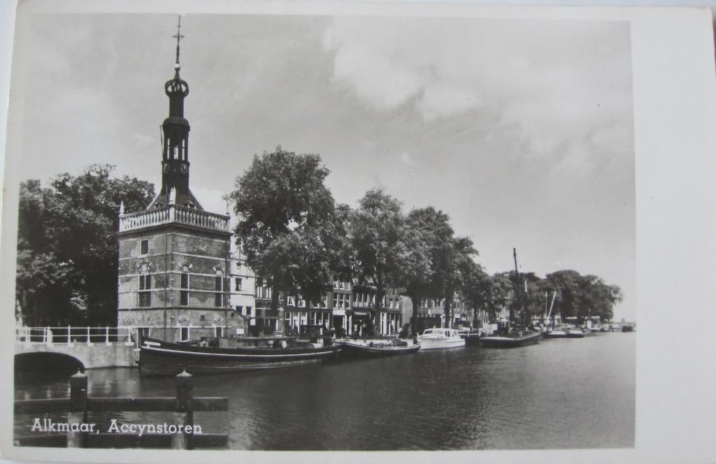 Alkmaar - Accynstoren - 1951, Verzenden, 1940 tot 1960, Gelopen, Noord-Holland
