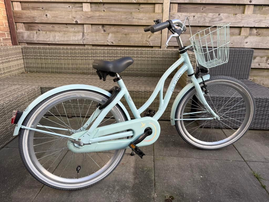 Alpina Ocean 22 inch met handrem, Fietsen en Brommers, Fietsen | Meisjes, Ophalen of Verzenden, Zo goed als nieuw, 22 inch, Handrem