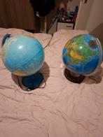 2 wereldbol lampen, Ophalen, Minder dan 50 cm
