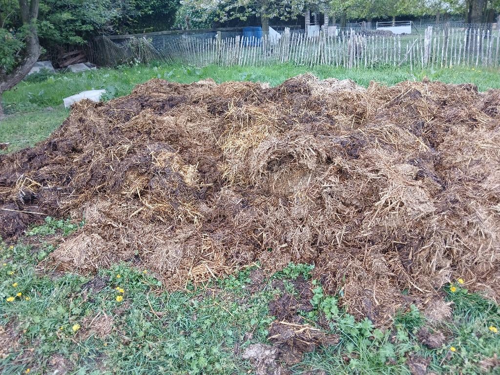 Gratis af te halen rundvee stromest, Ophalen, Mest