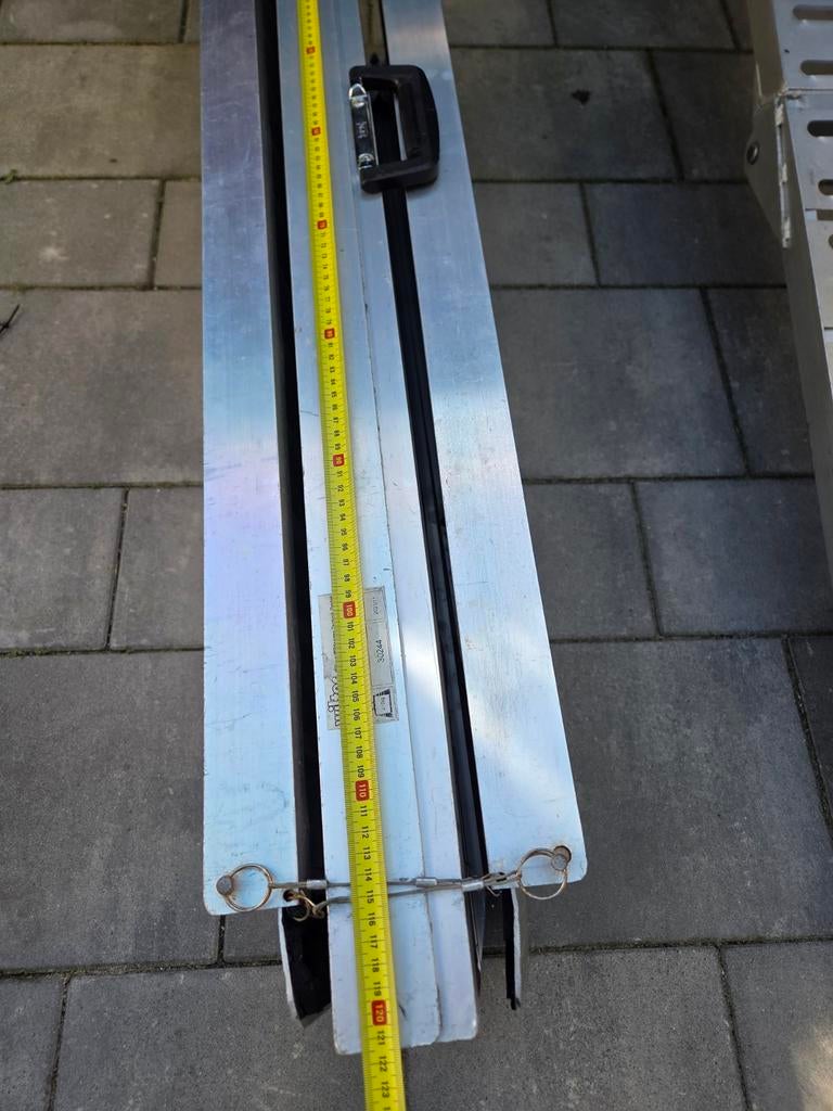 Aluminium oprijplaat voor scootmobiel of rolstoel, Ophalen, Gebruikt