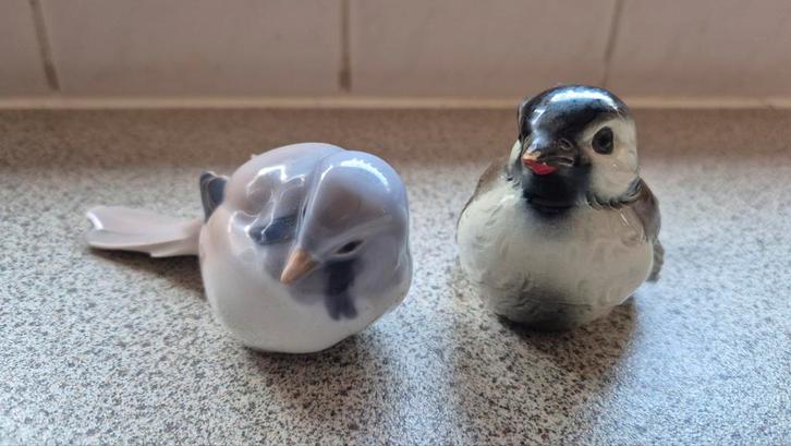 Goebel beeldjes vogeltjes, Verzamelen, Spaarpotten, Gebruikt, Dier, Steen, Aardewerk of Keramiek, Ophalen of Verzenden