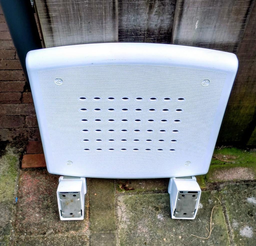 Douchestoeltje - Wit, opklapbaar en ruimtebesparend, Ophalen, Toilet