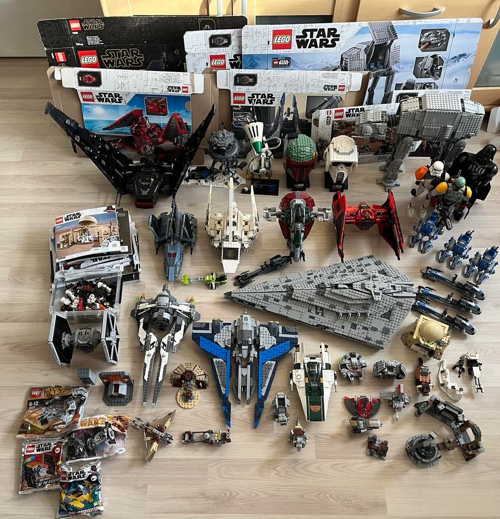Lego Star Wars verzameling/collectie, Kinderen en Baby's, Speelgoed | Duplo en Lego, Star Wars, Lego, Ophalen of Verzenden, Zo goed als nieuw