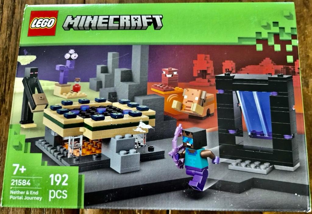 Lego Minecraft 21584 Nether & End Portal Journey uit 2025, Minecraft, Lego, Nieuw, Ophalen of Verzenden