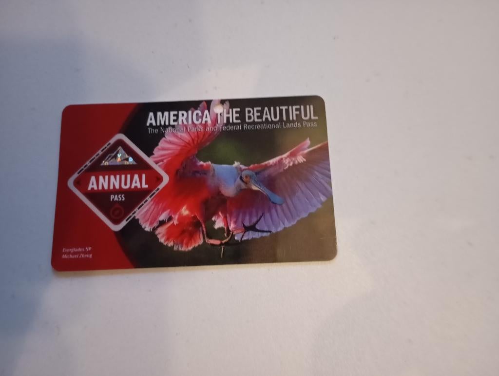 amerika the beatiful pass, Eén persoon