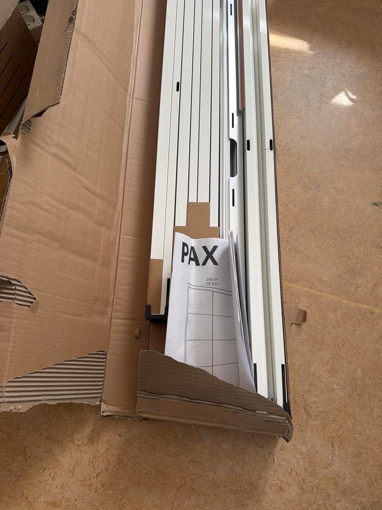 Ikea Pax schuifdeuren frame 200 cm, Ophalen, 200 cm of meer, Nieuw, 50 tot 100 cm