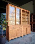 Brede Teak Buffetkast | Winkelkast Schuifdeuren | Teak #0639, Niet ingevuld, Niet ingevuld, Ophalen of Verzenden, Teakhout