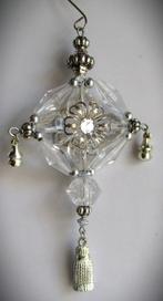 Kerst versiering~Hanger~Kerstboomhanger~Zilver kleur, Diversen, Kerst, Ophalen of Verzenden, Zo goed als nieuw