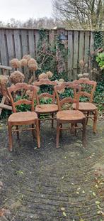 4 brocante boerenstoeltjes, Ophalen