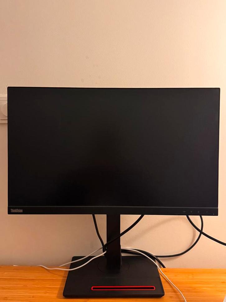 Lenovo ThinkVision T24h-20 24 inch QHD IPS USB-C Monitor, Computers en Software, Monitoren, Zo goed als nieuw, 61 t/m 100 Hz, DisplayPort