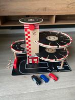 Houten Speelgarage met Accessoires, Ophalen of Verzenden, Zo goed als nieuw