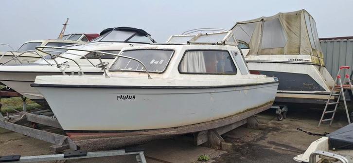 Onedin 650 Kajuitboot nog de moeite waard slechts 500 euro, Watersport en Boten, Sloepen, Gebruikt, Tot 10 pk, 6 meter of meer