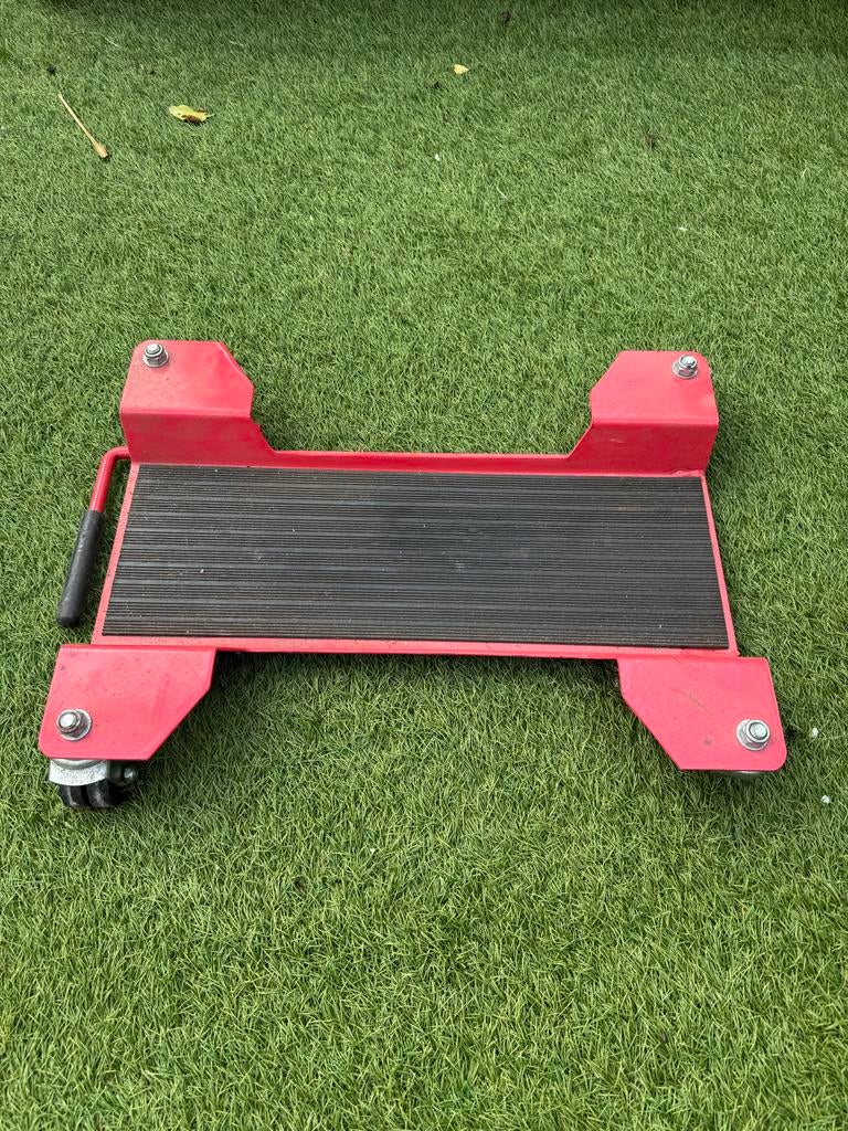 Verrijdbare motorbok / motorstandaard, Ophalen, Gebruikt