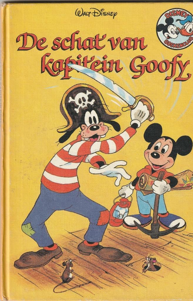 De schat van kapitein goofy walt disney jaren 70 boekje, Ophalen of Verzenden, Gelezen, Fictie algemeen