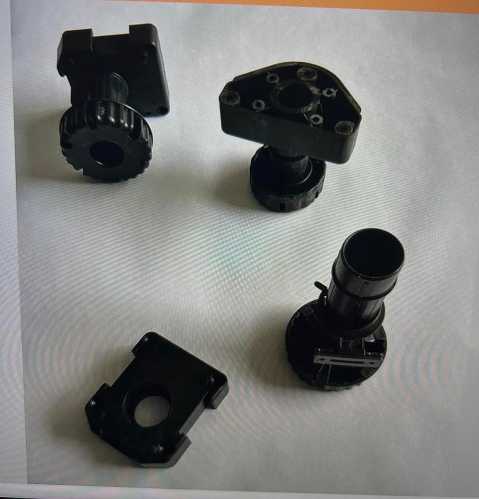 Stelpoten keuken zwart, Zwart, Nieuw, Ophalen of Verzenden, Minder dan 100 cm