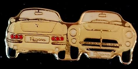 Pegaso duo pin, Verzenden, Nieuw, Transport, Speldje of Pin