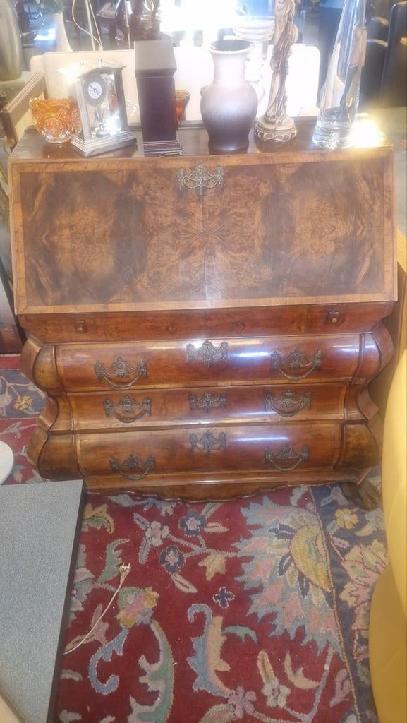 3 wortelnoten kasten, Antiek en Kunst, Ophalen of Verzenden