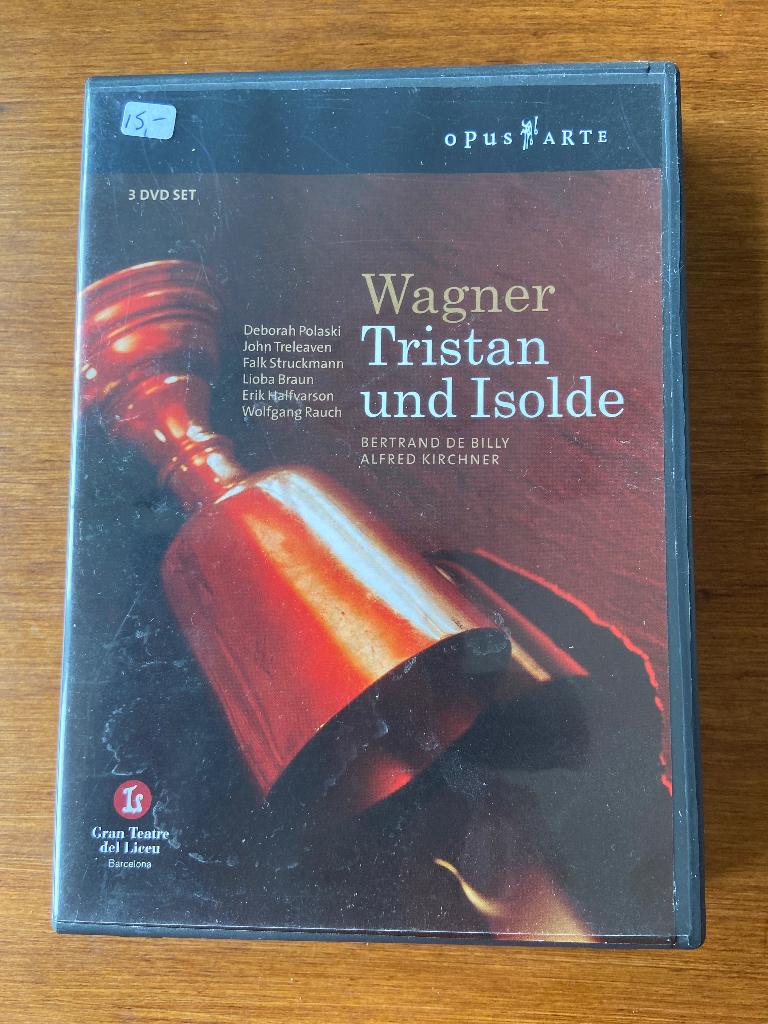 Tristan und Isolde dvd set, Alle leeftijden, Ophalen of Verzenden, Gebruikt, Muziek en Concerten