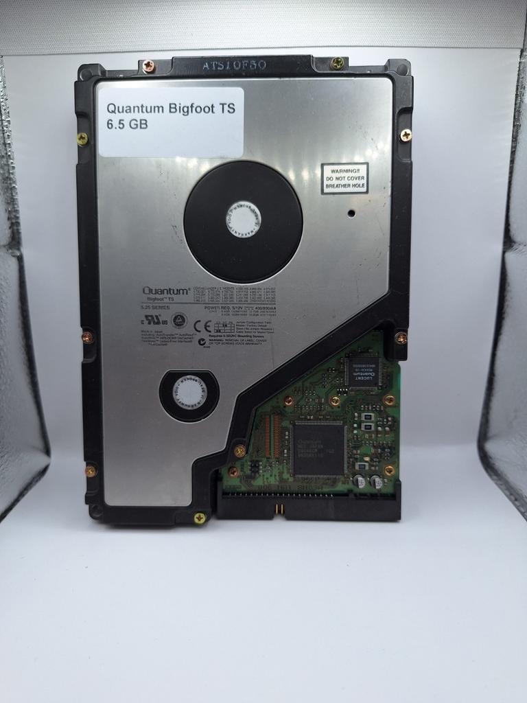 Quantum Bigfoot TS 6,5GB Harde Schijf - Ongetest, Computers en Software, Harde schijven, Desktop, USB, Ophalen of Verzenden