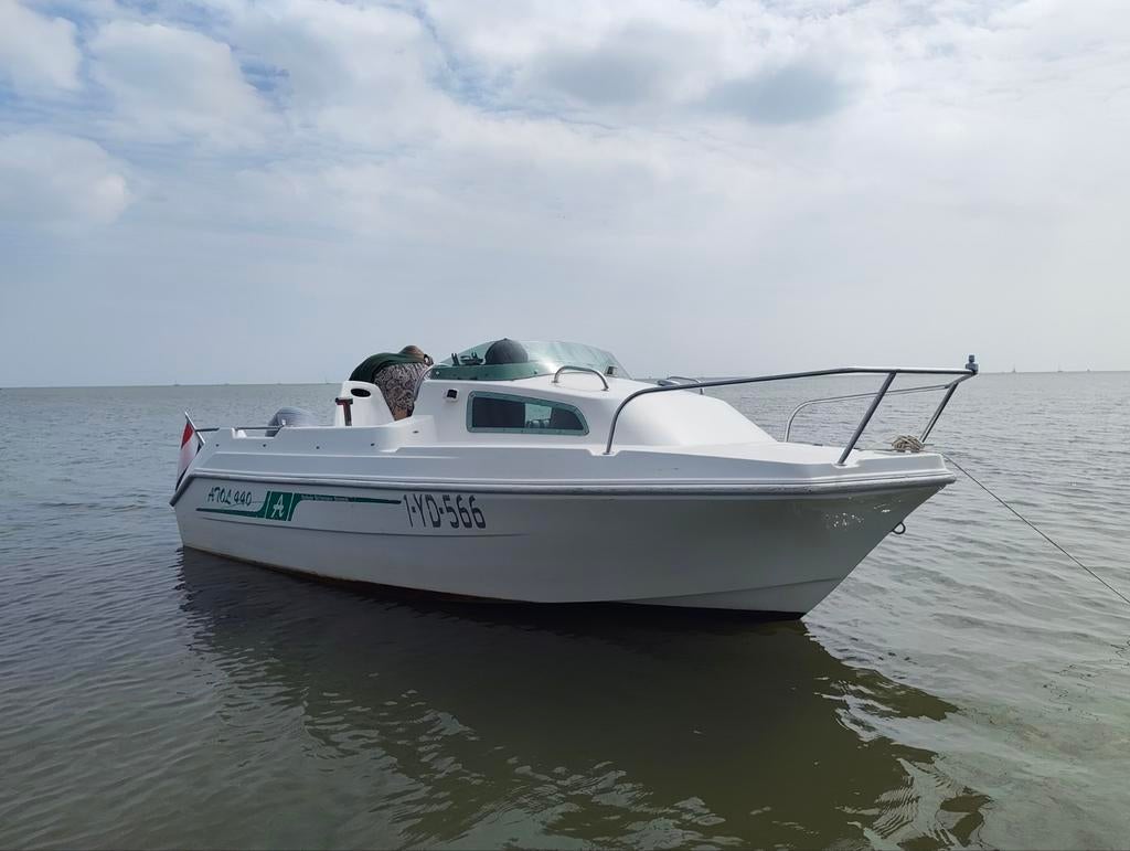 Kajuitboot, consoleboot, sloep met Yamaha 40 pk 4-takt, Ophalen, Zo goed als nieuw, 30 tot 50 pk, Snelvarend