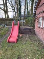 Glijbaan speeltoestel nestschommel gratis, Ophalen, Gebruikt, Glijbaan