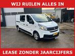 Fiat Talento 1.6 MJ L2H1 DC 6 personen euro 6, 15 km/l, Gebruikt, 4 cilinders, Wit
