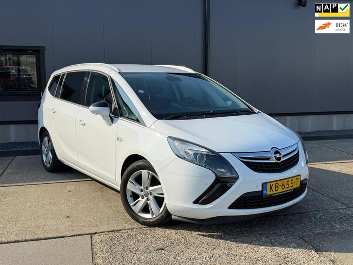 Opel Zafira Tourer 1.4 Blitz 7p. Navi / PDC / trekhaak, Auto's, Opel, Bedrijf, Te koop, Zafira, ABS, Airbags, Airconditioning