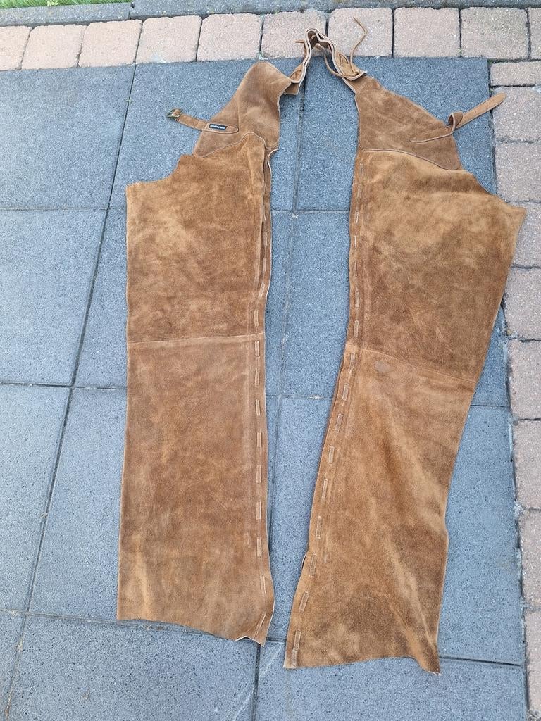 Stockerpoint suède chaps motorkleding, Motoren, Overige typen, Heren, Stockerpoint, Ophalen of Verzenden