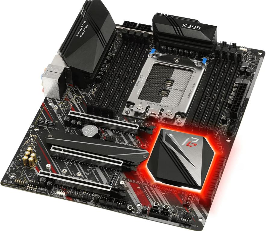 Asrock X399 Phantom Gaming 6 | RGB, ATX, Threadripper, TR4, DDR4, Ophalen of Verzenden, ASRock Europe GB