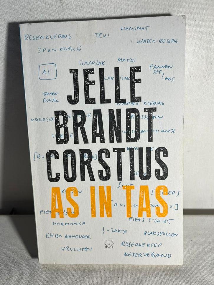 Jelle Brandt Corstius - As in tas, Boeken, Literatuur, Zo goed als nieuw, Ophalen of Verzenden