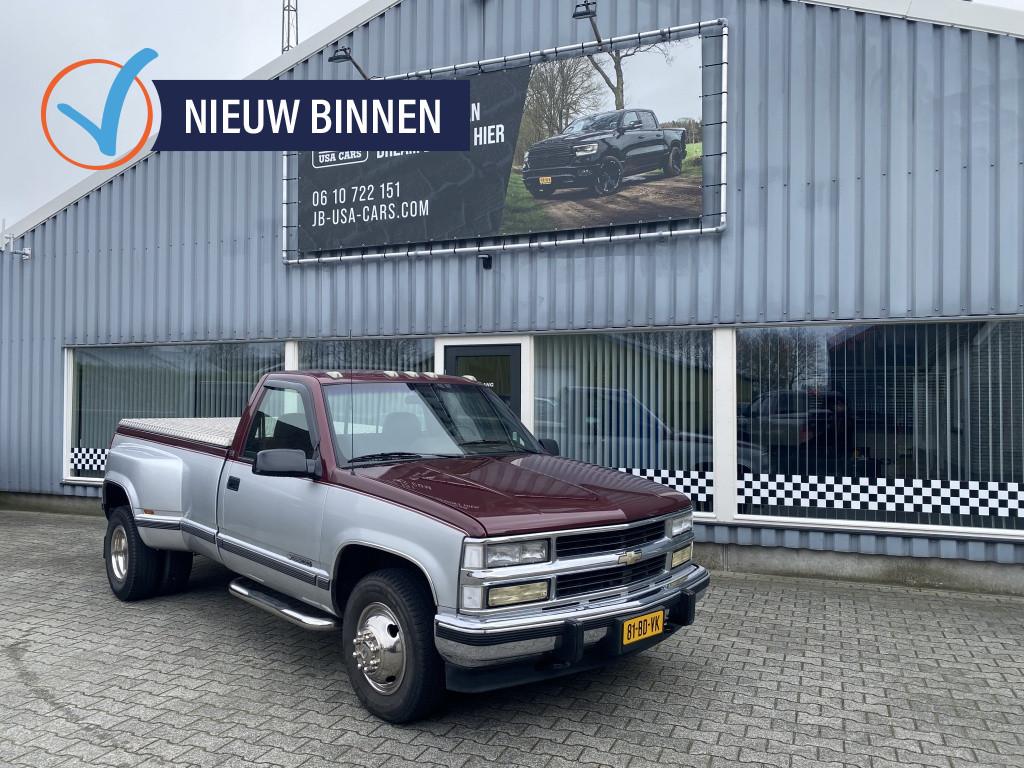Chevrolet C3500 Dually Stepside GMC Zeer netjes (bj 1995), Auto's, Bestelauto's, Bedrijf, Te koop, Chevrolet, LPG, Euro 1, Automaat