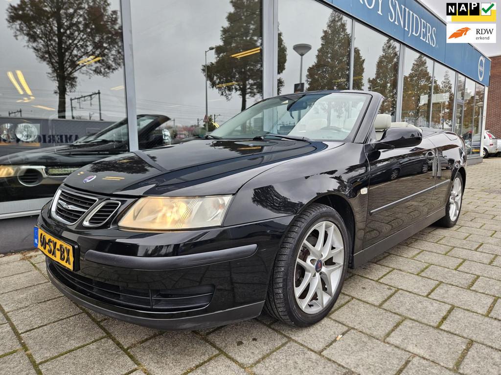 Saab 9-3 Cabrio 1.8t Vector - Stoelverw. Cruise Contr. Trekh, Auto's, Saab, 1998 cc, Gebruikt, 4 cilinders, 4 stoelen