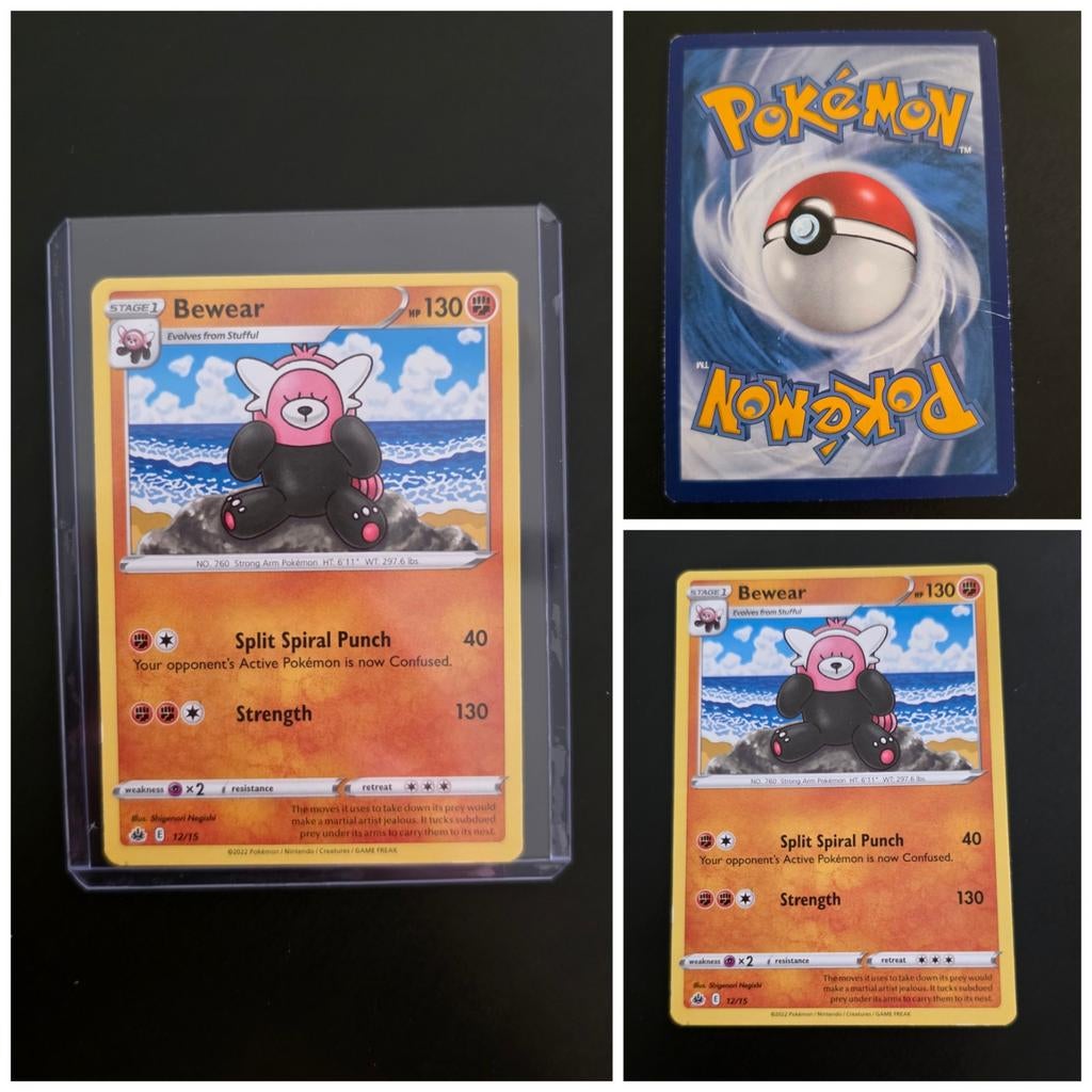 Pokémon kaart Bewear, Ophalen of Verzenden, Zo goed als nieuw, Losse kaart