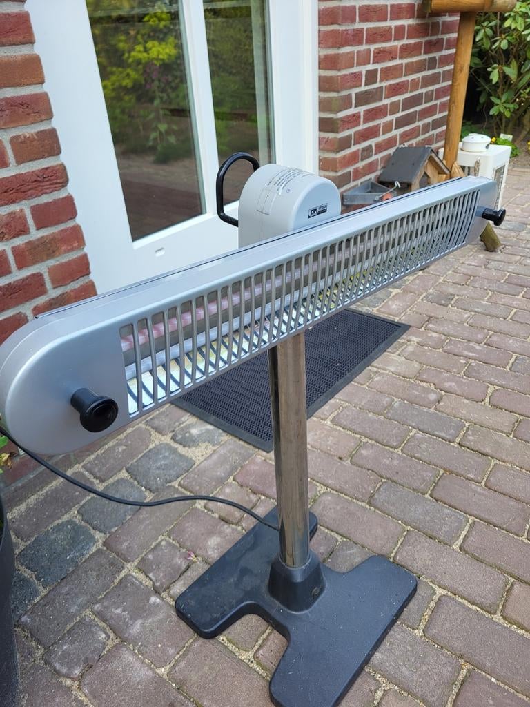 Terrasverwarming met omvalbeveiliging, Tuin en Terras, Terrasverwarmers, Ophalen of Verzenden