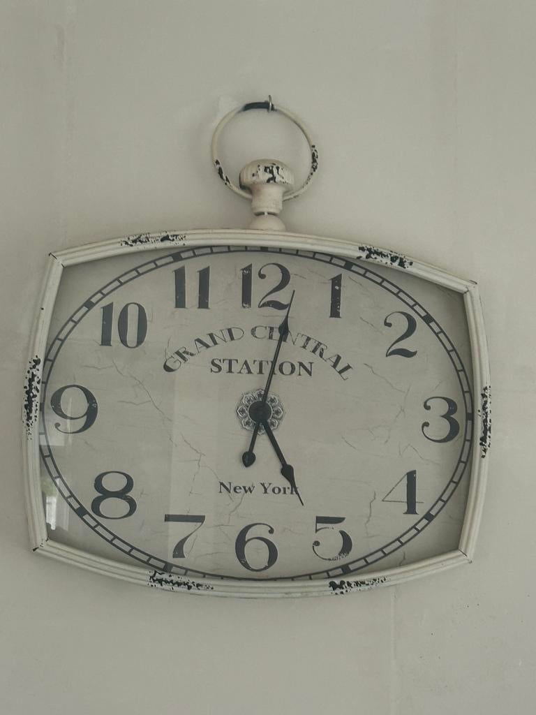 Stationsklok, Ophalen, Zo goed als nieuw, Wandklok