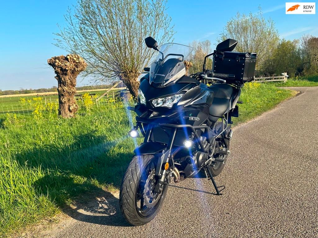 Kawasaki All-Road 2024 Versys 650 ABS TOURER | BLACK EDITION, Motoren, Motoren | Kawasaki, Nationale Autopark, 649 cc, Bedrijf