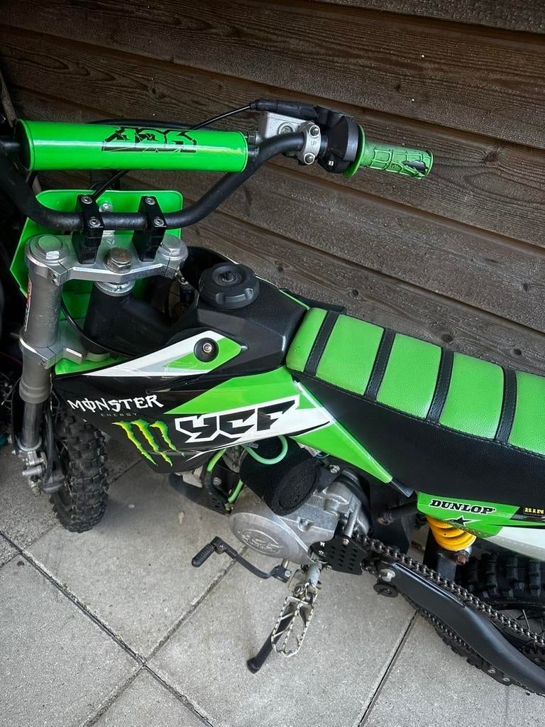YCF Pitbike 125cc - Groen/Zwart, Fietsen en Brommers, Minibikes, Midibikes en Pitbikes, Ophalen, Gebruikt, Pitbike