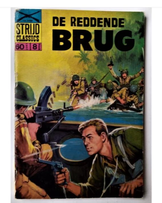 strijd classics nr.1156/1969/de reddende brug, Boeken, Stripboeken, Eén stripboek, Ophalen of Verzenden, Gelezen
