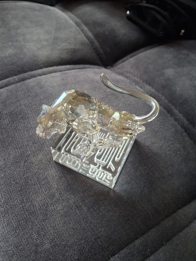 Swarovski Zodiac Tiger, Ophalen of Verzenden, Zo goed als nieuw, Figuurtje