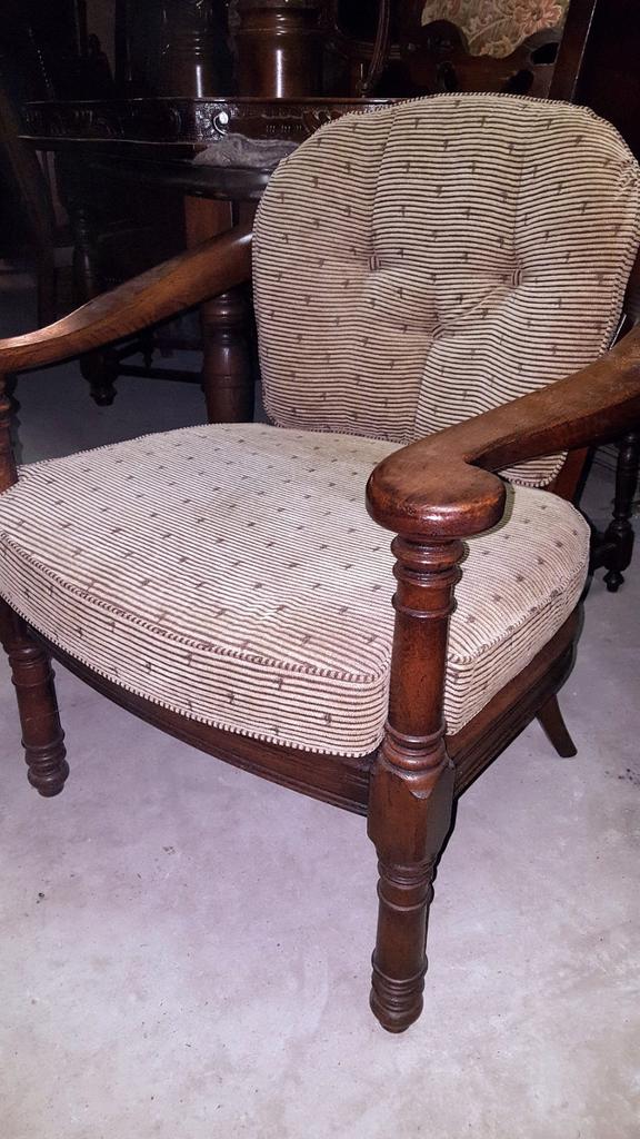 Eiken fauteuile, Huis en Inrichting, Fauteuils, Ophalen, Minder dan 50 cm