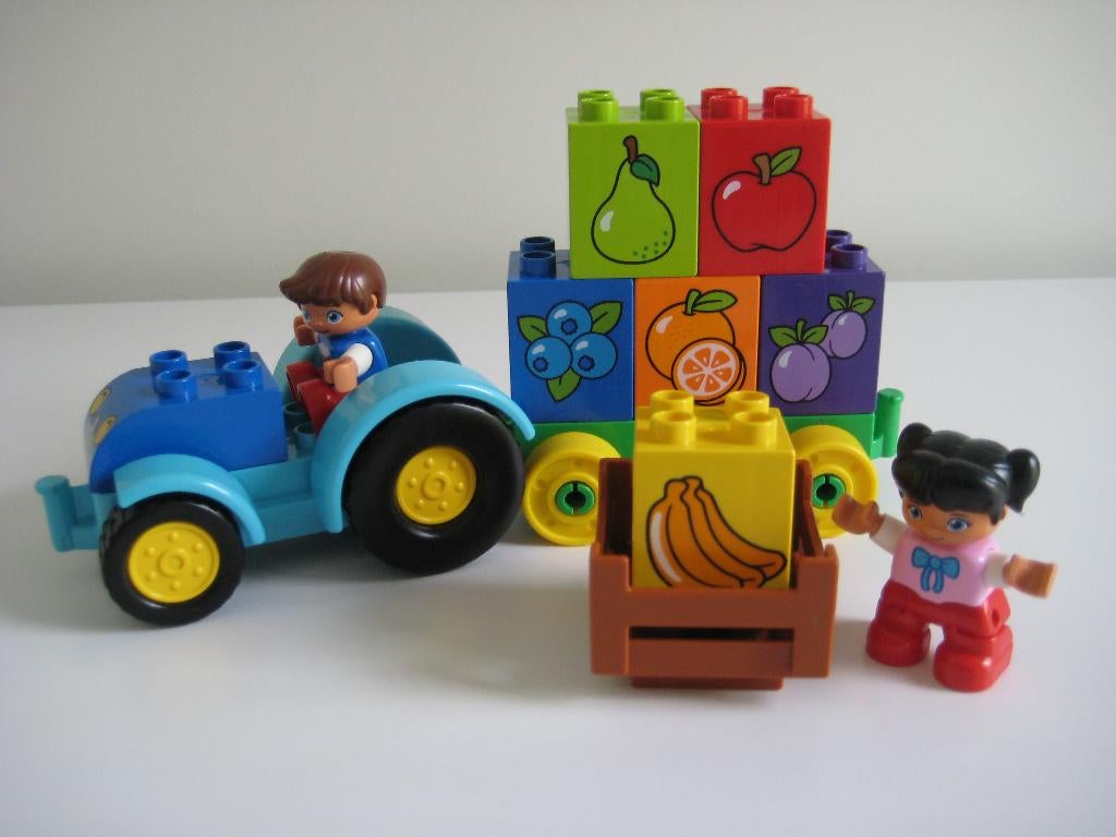 Duplo 10615 Mijn eerste tractor, Kinderen en Baby's, Speelgoed | Duplo en Lego, Ophalen of Verzenden, Zo goed als nieuw, Complete set