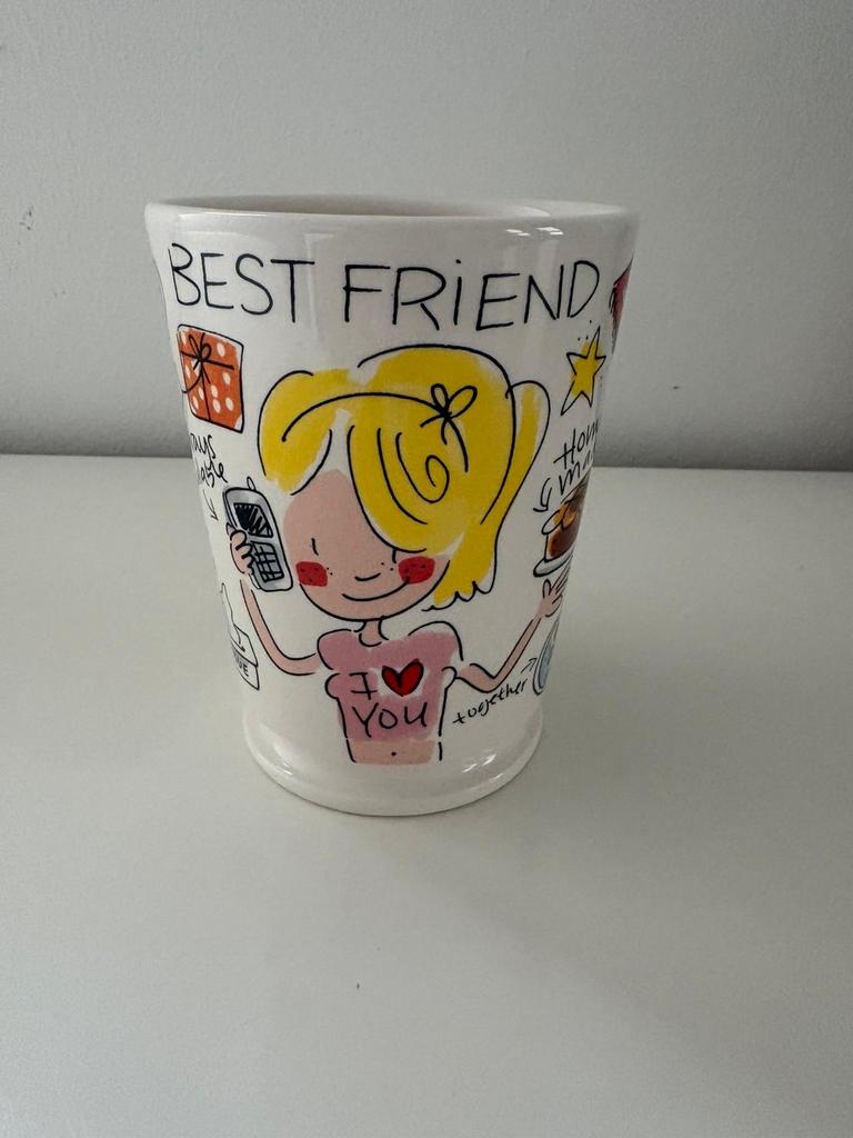 Blond Amsterdam mok ‘Best Friend’, Ophalen of Verzenden, Gebruikt