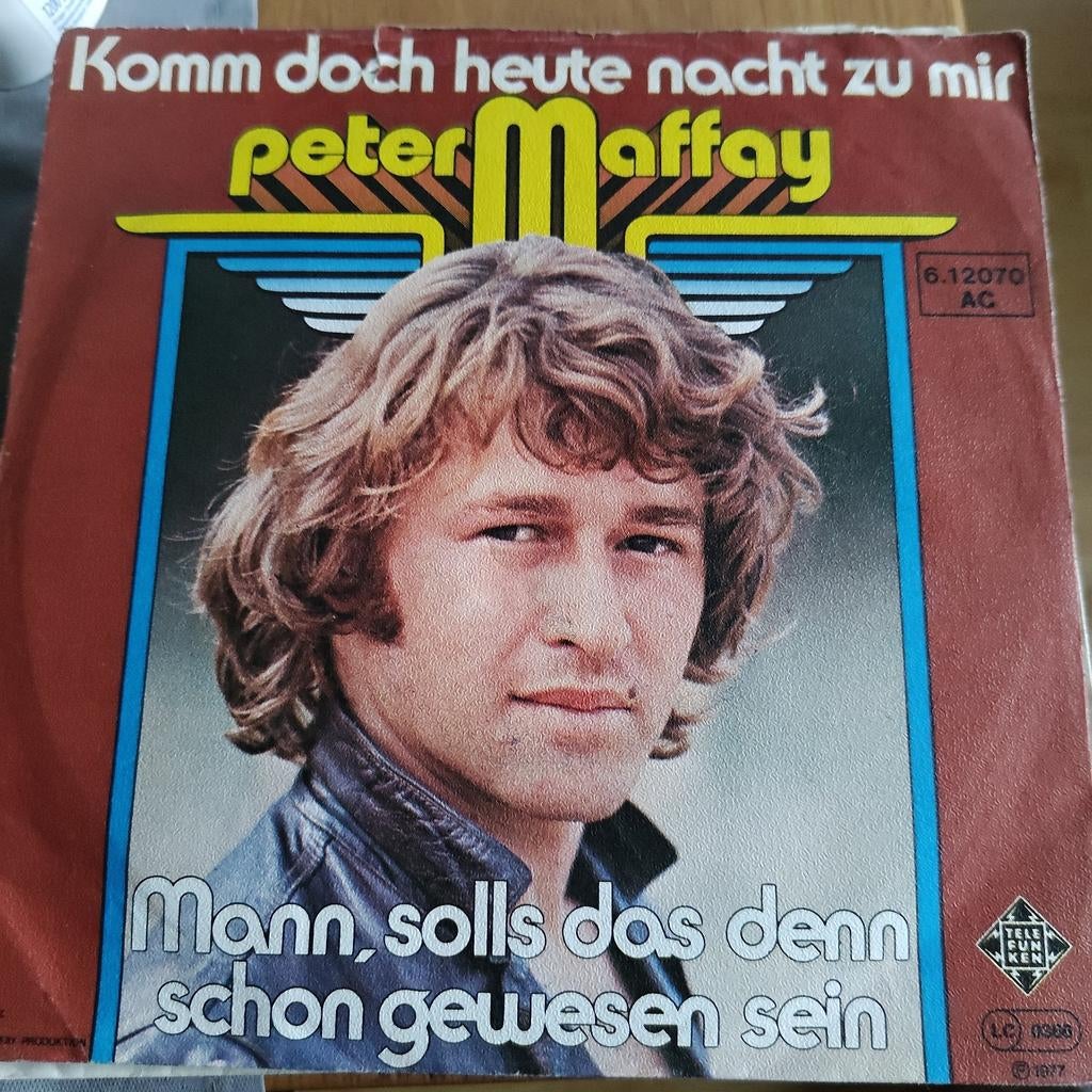 Peter Maffay - Komm doch heute nacht zu mir (Single), Gebruikt, 7 inch, Single, Ophalen of Verzenden