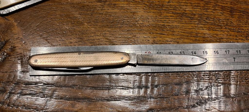 Antiek H. Boker & Co Solingen zakmes, Antiek en Kunst, Antiek | Bestek, Ophalen of Verzenden