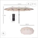 Parasol xxl, Ophalen of Verzenden, Nieuw