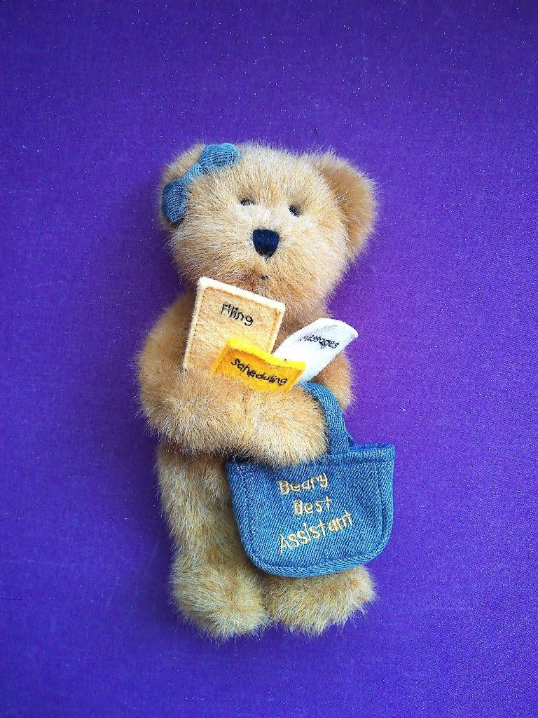 THE BOYDS COLLECTION Knuffel BEER BEANY BEST ASSISTANT 2002, Ophalen of Verzenden, Nieuw, Beer