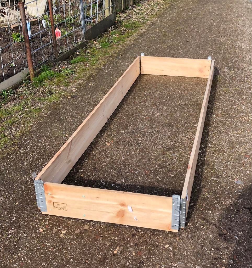 Moestuin bakken, Tuin en Terras, Bloembakken en Plantenbakken, Ophalen, Minder dan 30 cm, 100 cm of meer, Zo goed als nieuw